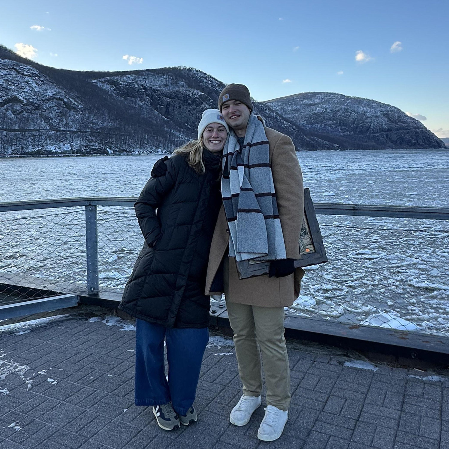 Exploring NY together in the winter!
