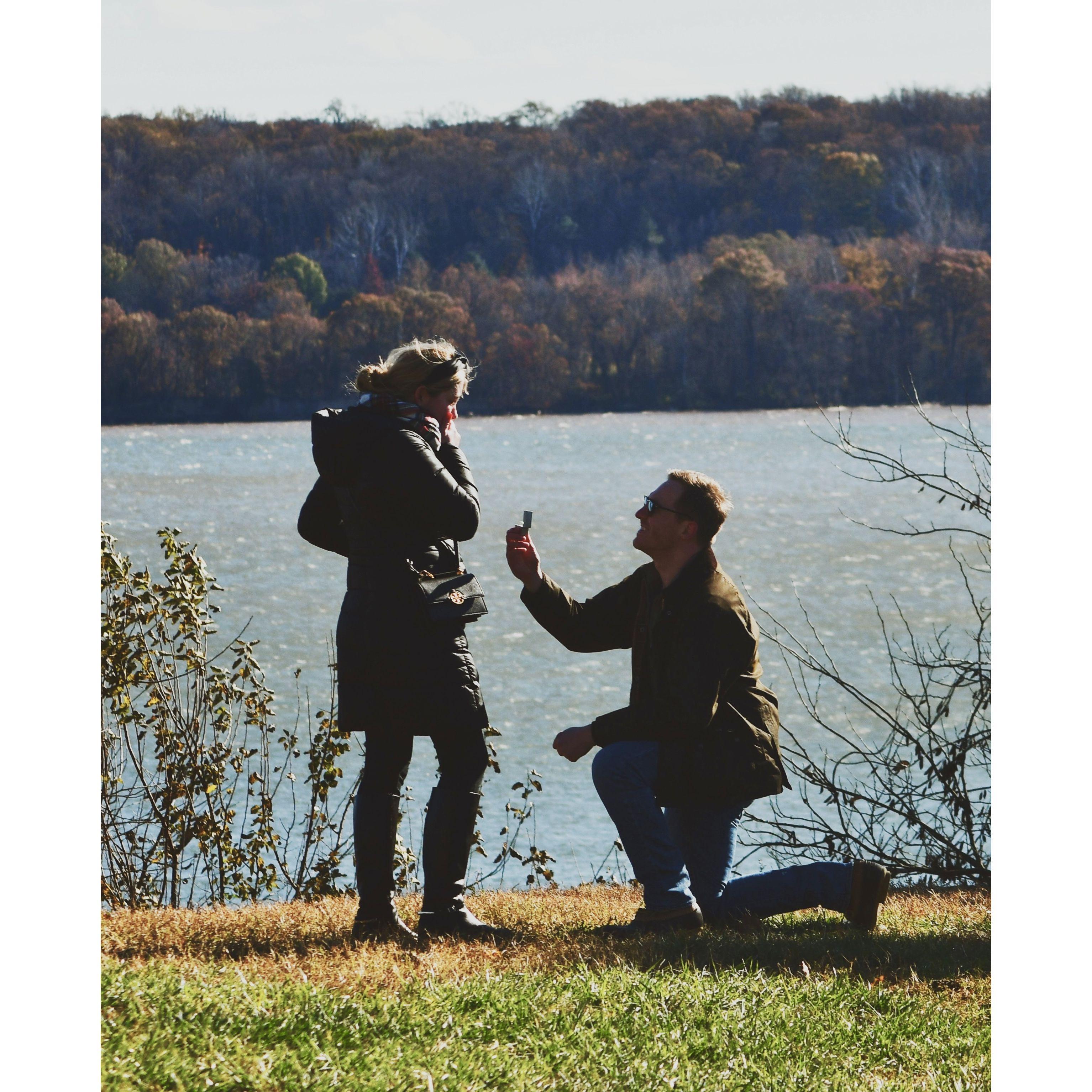 The day we got engaged <3