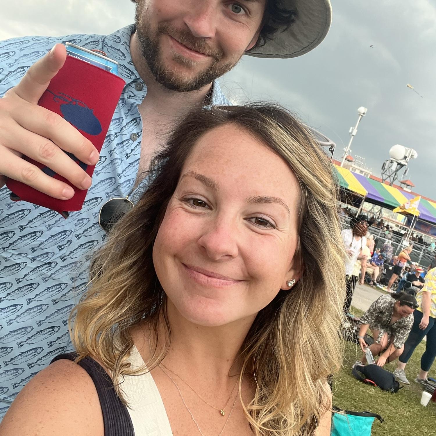 First Jazz Fest together!