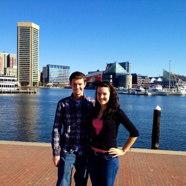 10.28.12 Brett & Liz used to visit the Inner Harbor as often as they could when Brett came to Towson to visit.