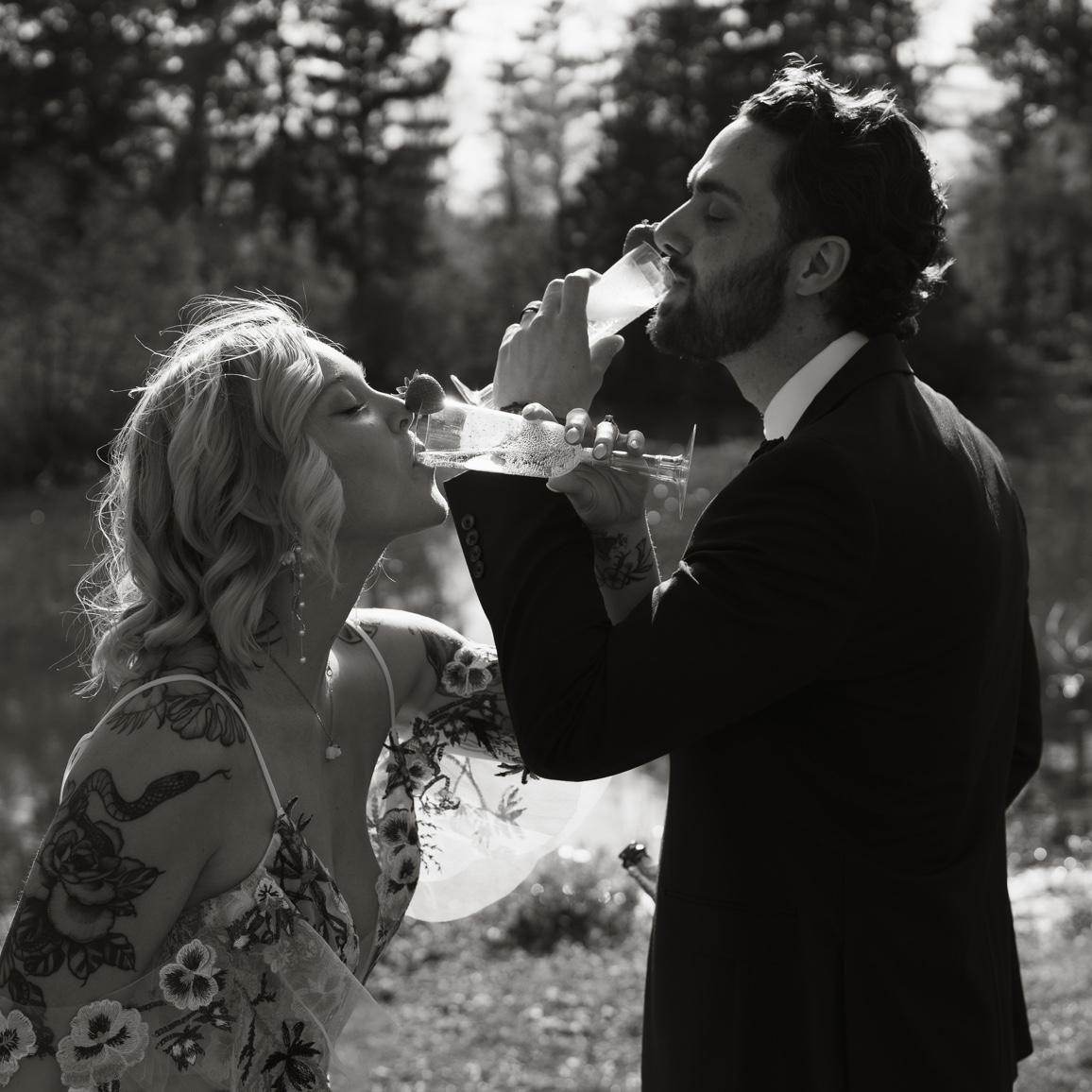 came for the champagne - left with the groom // 05.01.2024