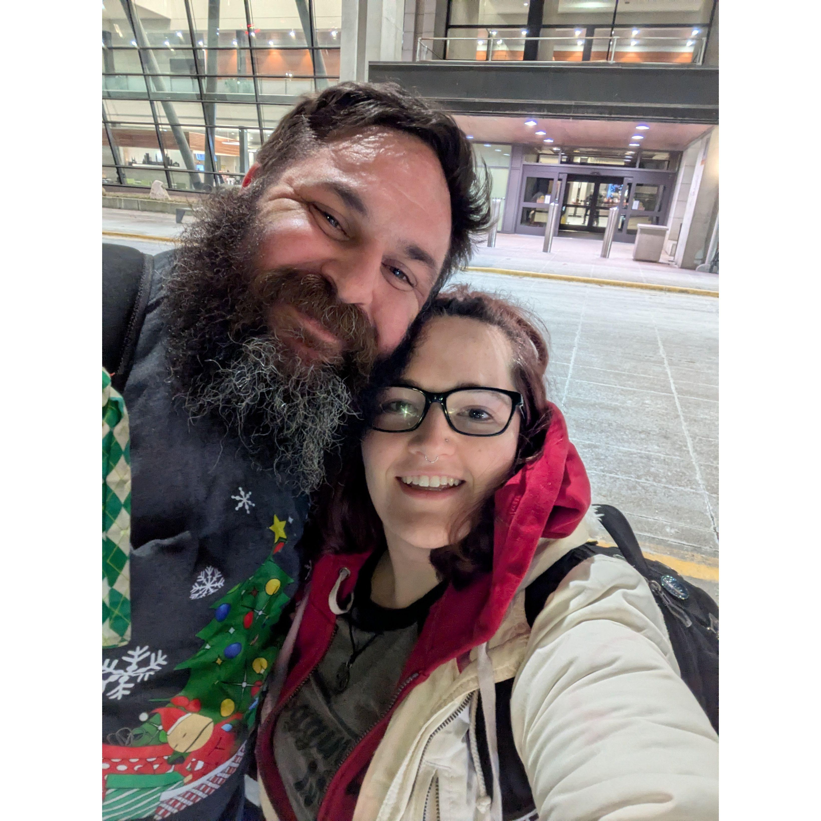 Randy's first trip to Ottawa!