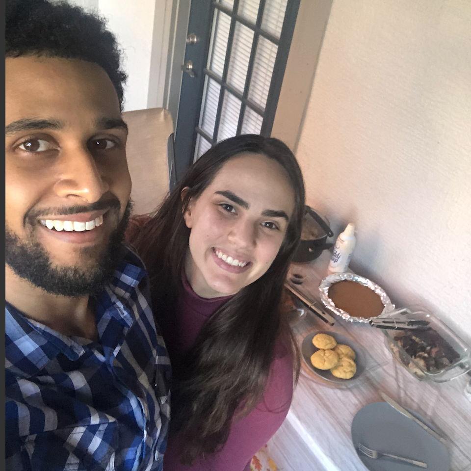 November 2020 - We made a whole thanksgiving feast for the two of us