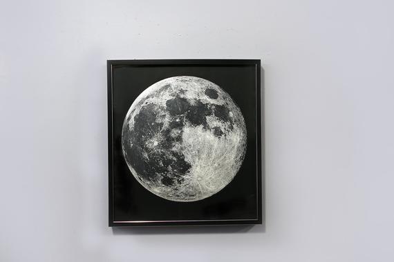 Moon Rise serigraph from the Museum of Science and Industry