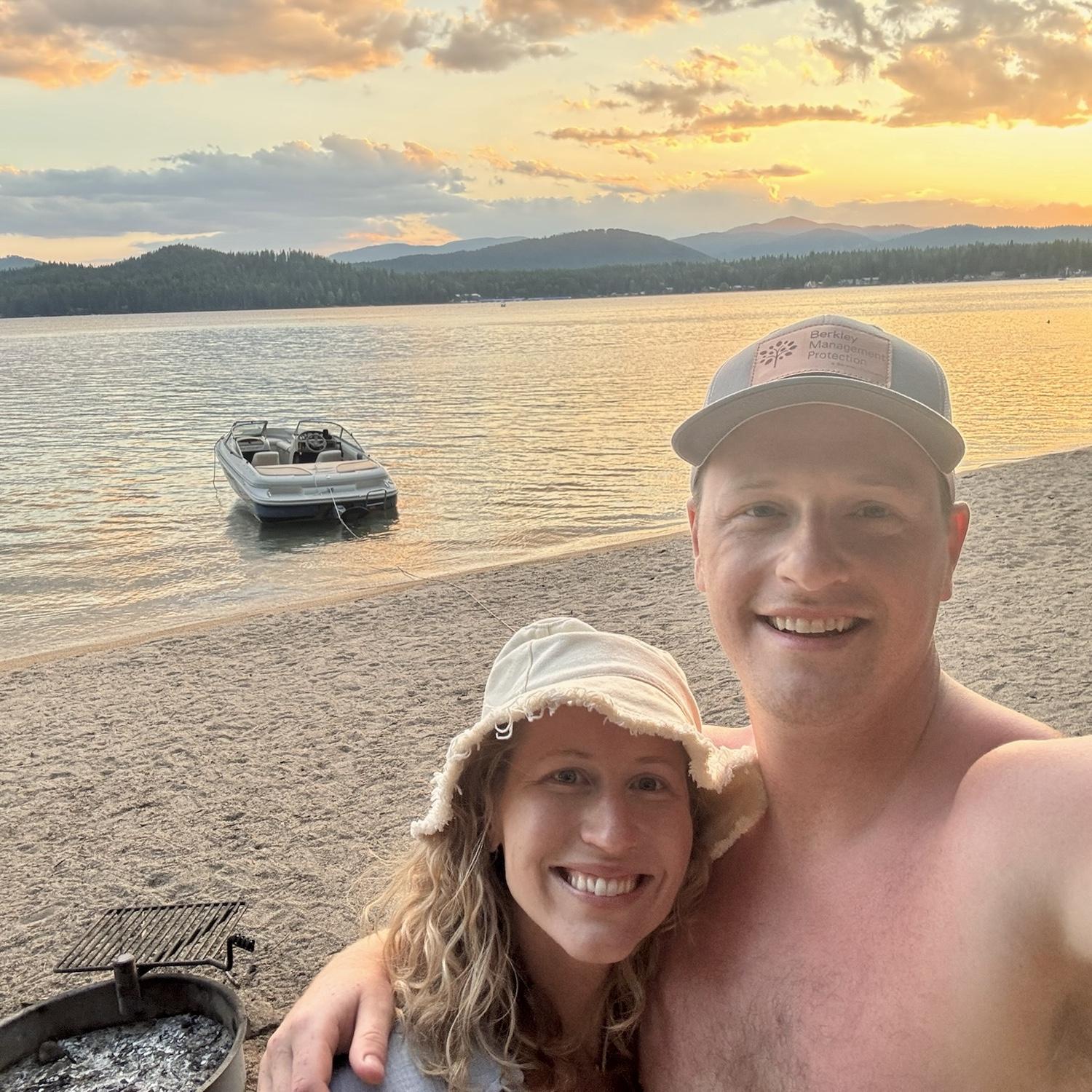 Celebrated Brigid's 32 in Priest Lake, ID!