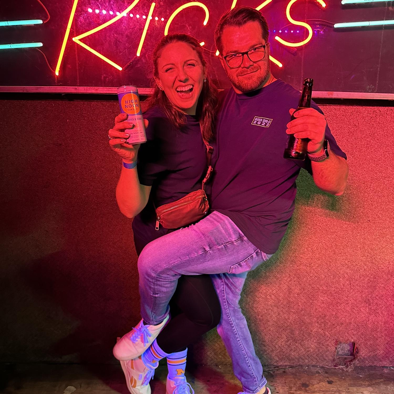 Ending Kristin’s Disorientation week at Rick’s