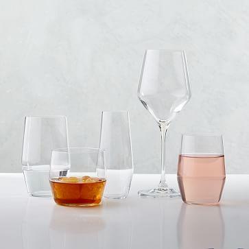 Oblique Glassware, Highball, Set of 8