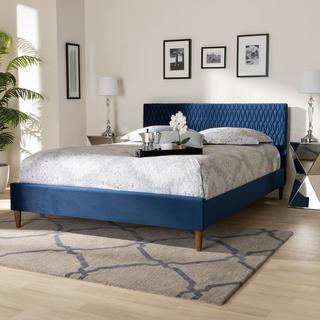 Frida Glam and Luxe Upholstered Bed