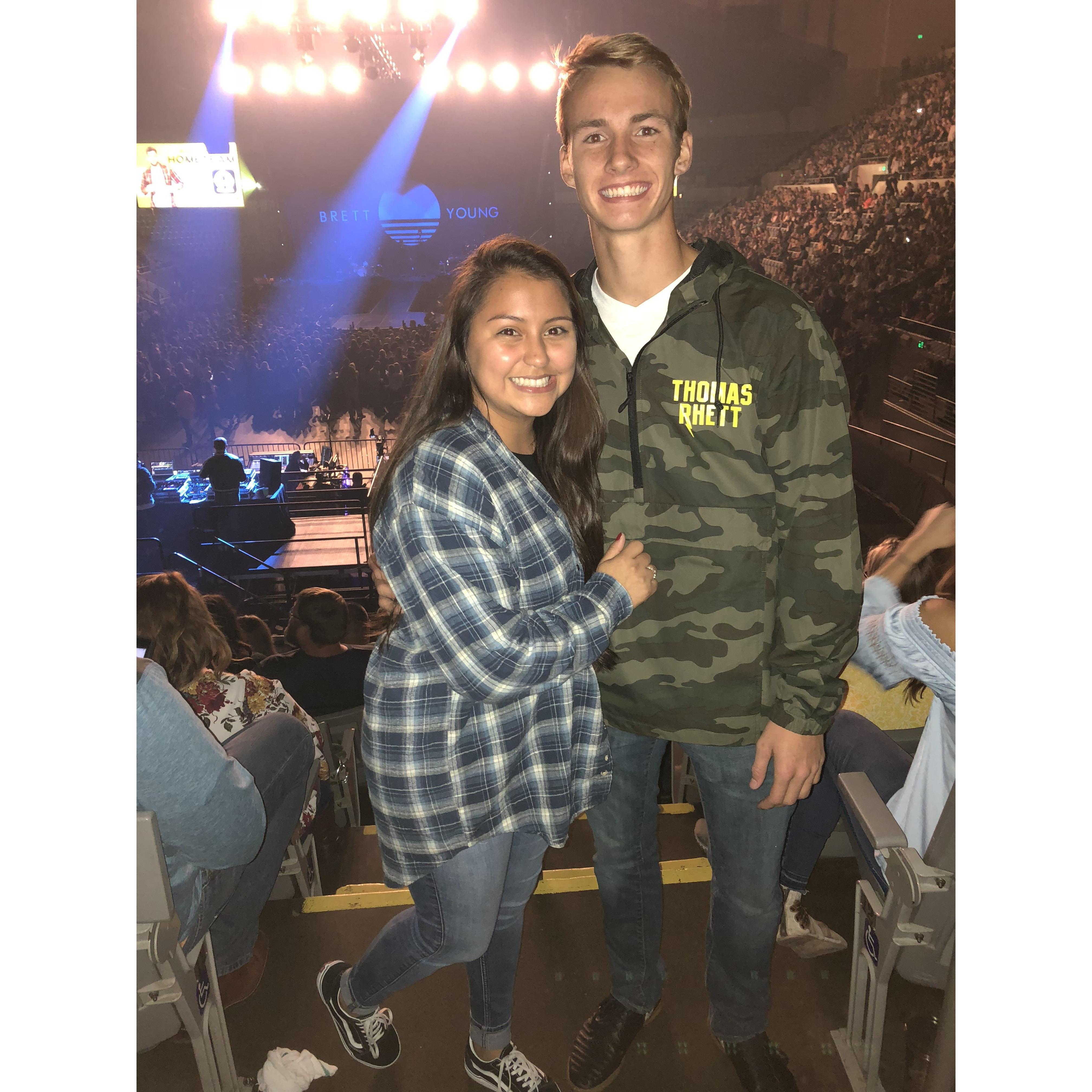 First concert together!