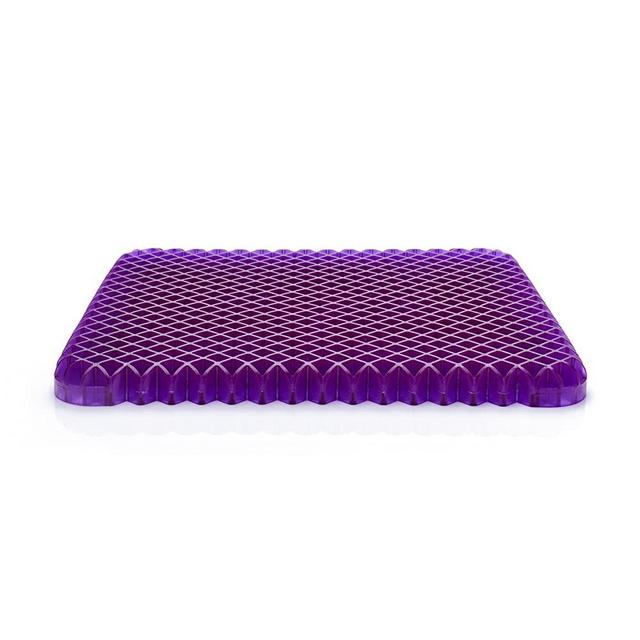 Purple Simply Seat Cushion - Seat Cushion for The Car Or Office Chair - Temperature Neutral Grid