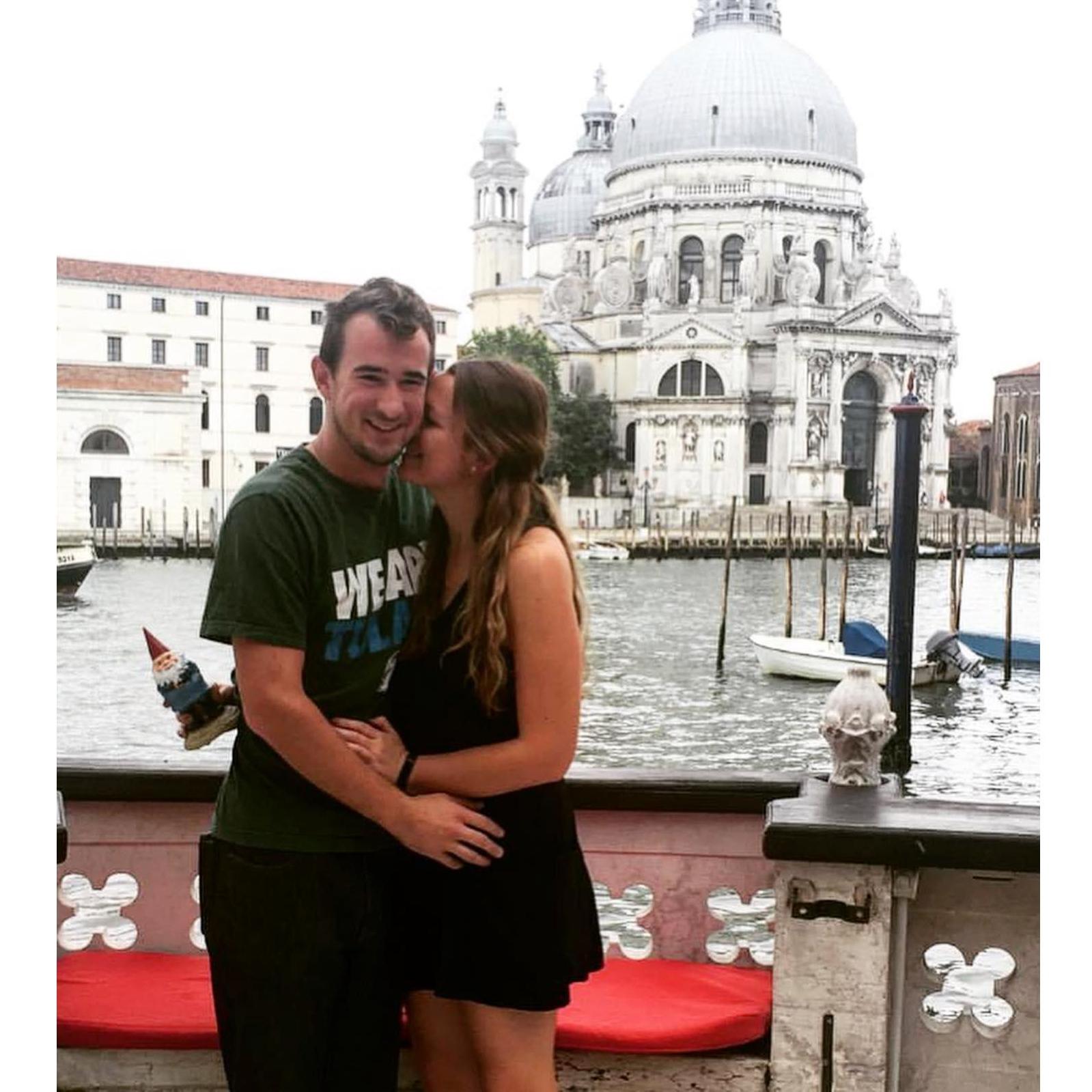 As a graduation gift from my parents, we got to travel the Mediterranean (and took the Travelocity gnome with us lol)
