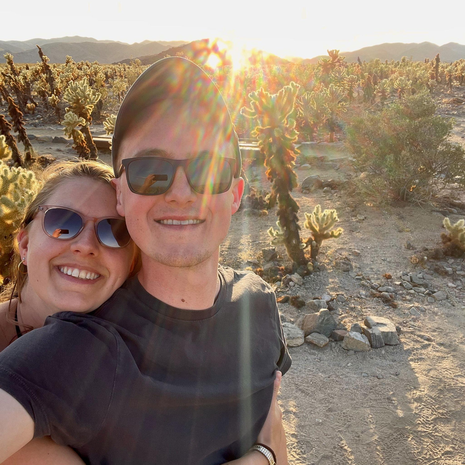 Cholla Cactus Gardens in Joshua Tree - May 2023