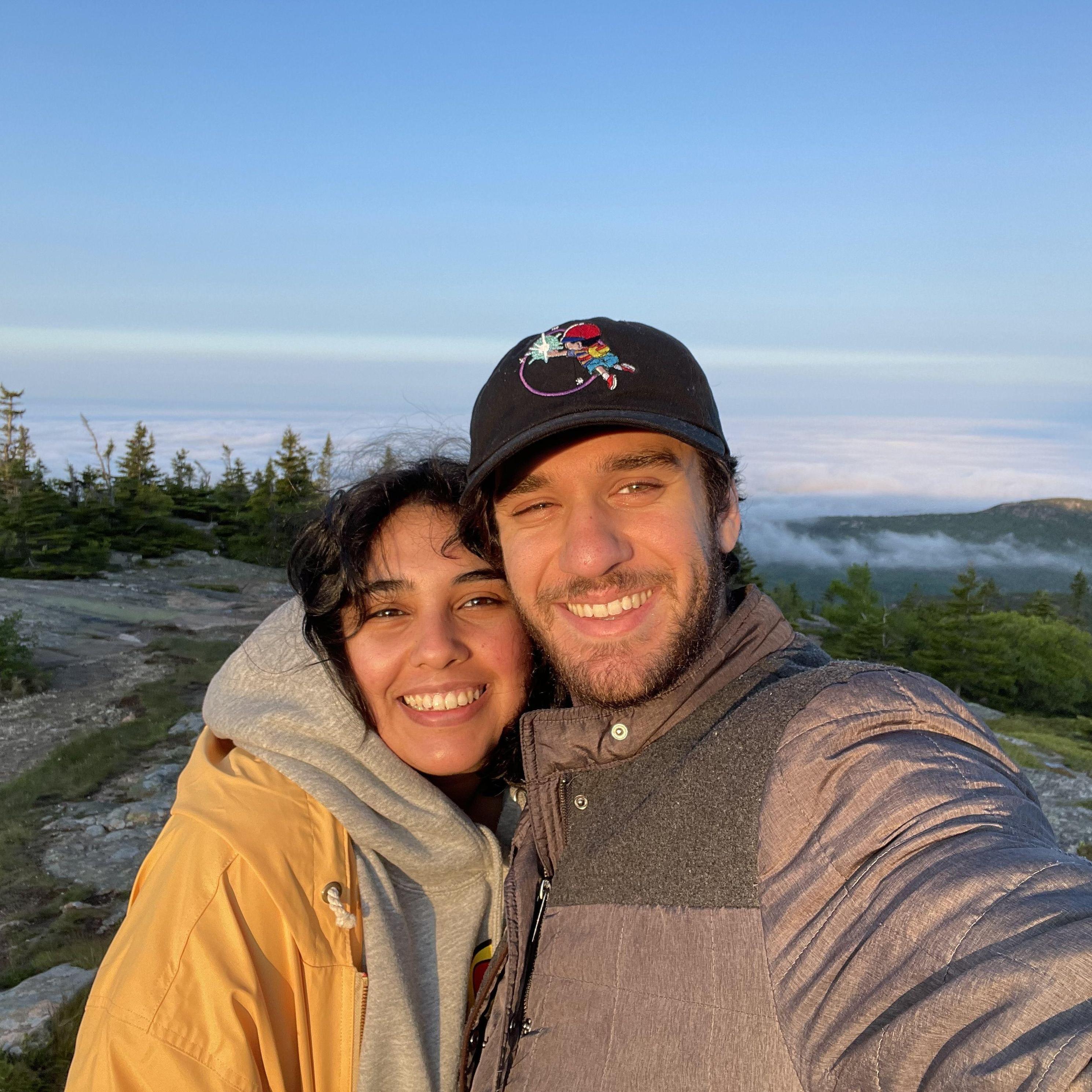 At the top of the world in one of our favorite places: Acadia!