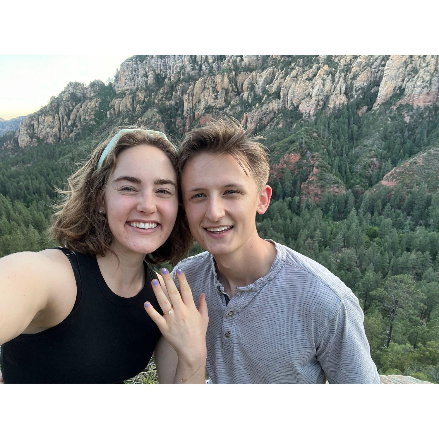 We're engaged!