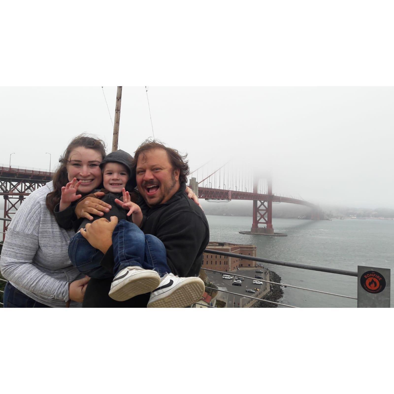 We love traveling! In 2018, we took our little family to the San Francisco Bay area of California.