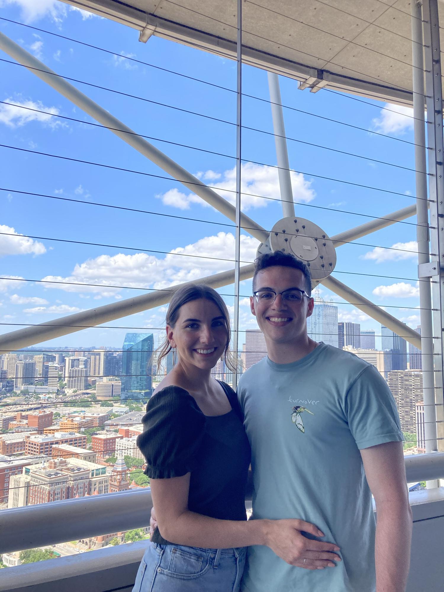 06/21/21: Visiting Reunion Tower during a getaway trip to Dallas, TX!