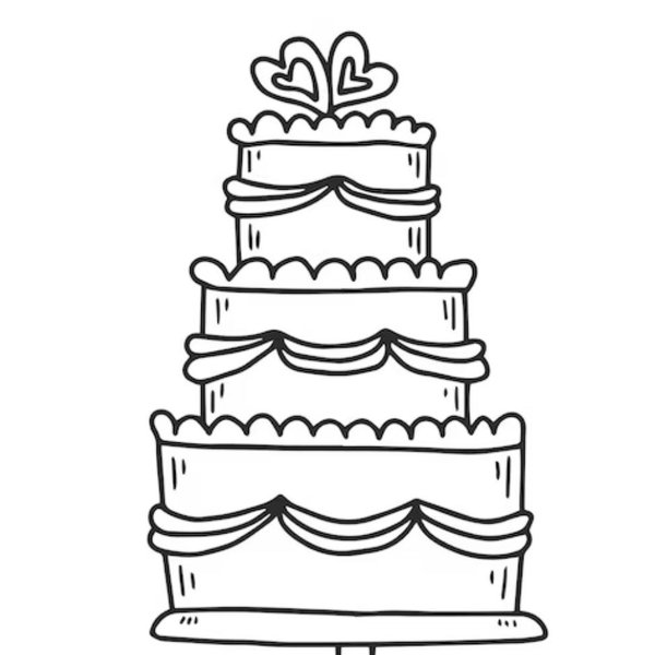 Our Wedding Cake🎂