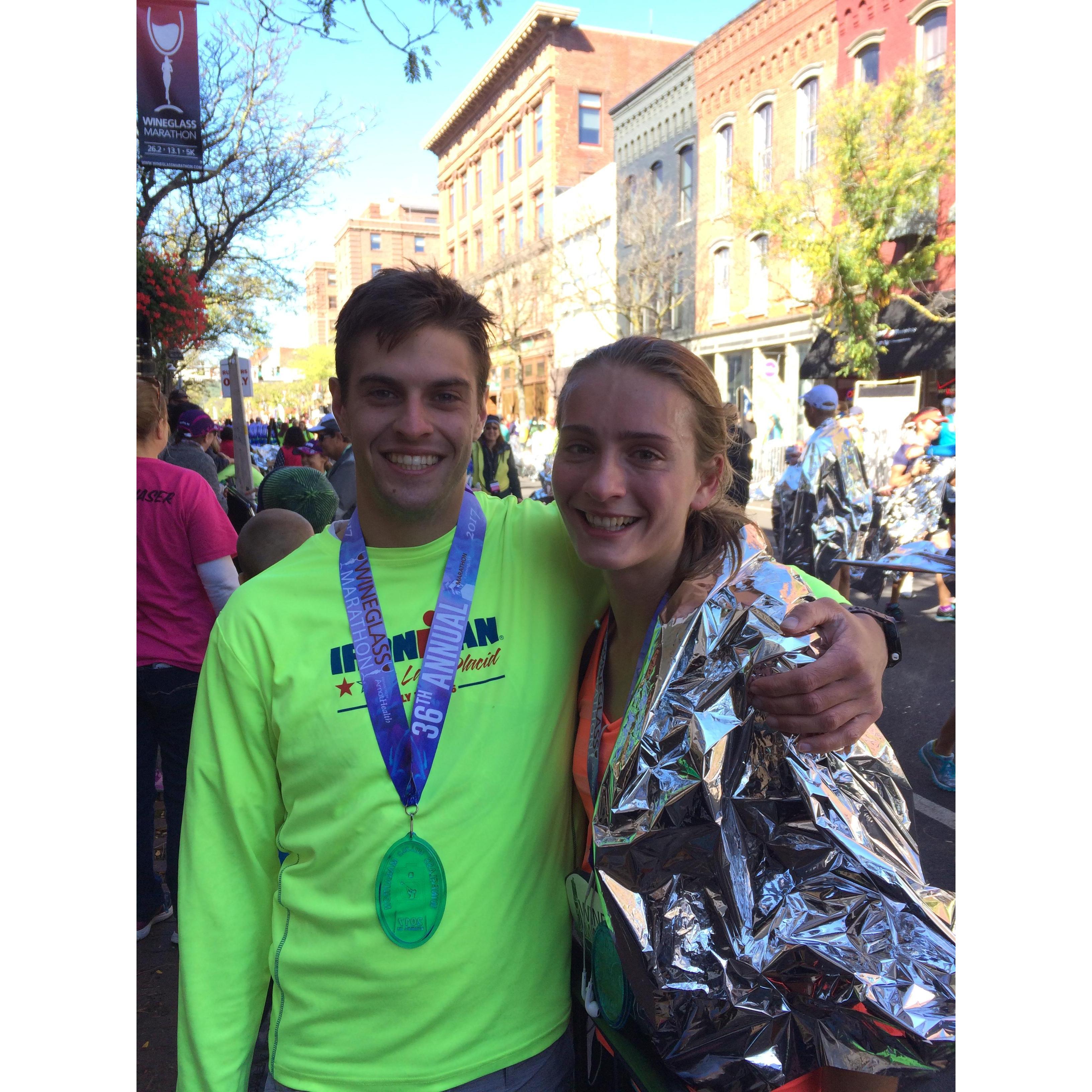 Wineglass Marathon, Corning, NY