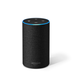 Echo (2nd Generation) with improved sound, powered by Dolby, and a new design – Charcoal Fabric