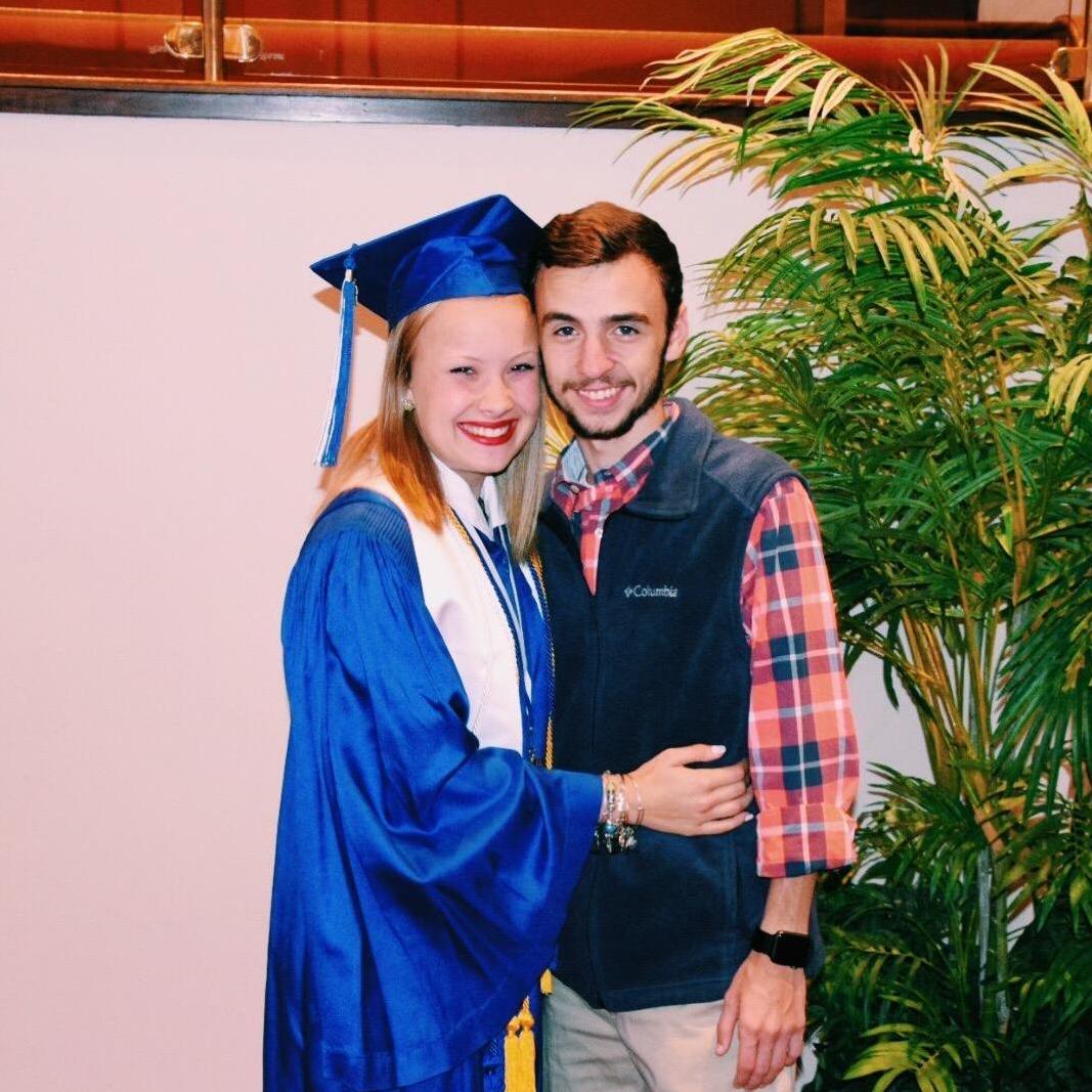 May, 2017 - Ansley graduated from HCS!