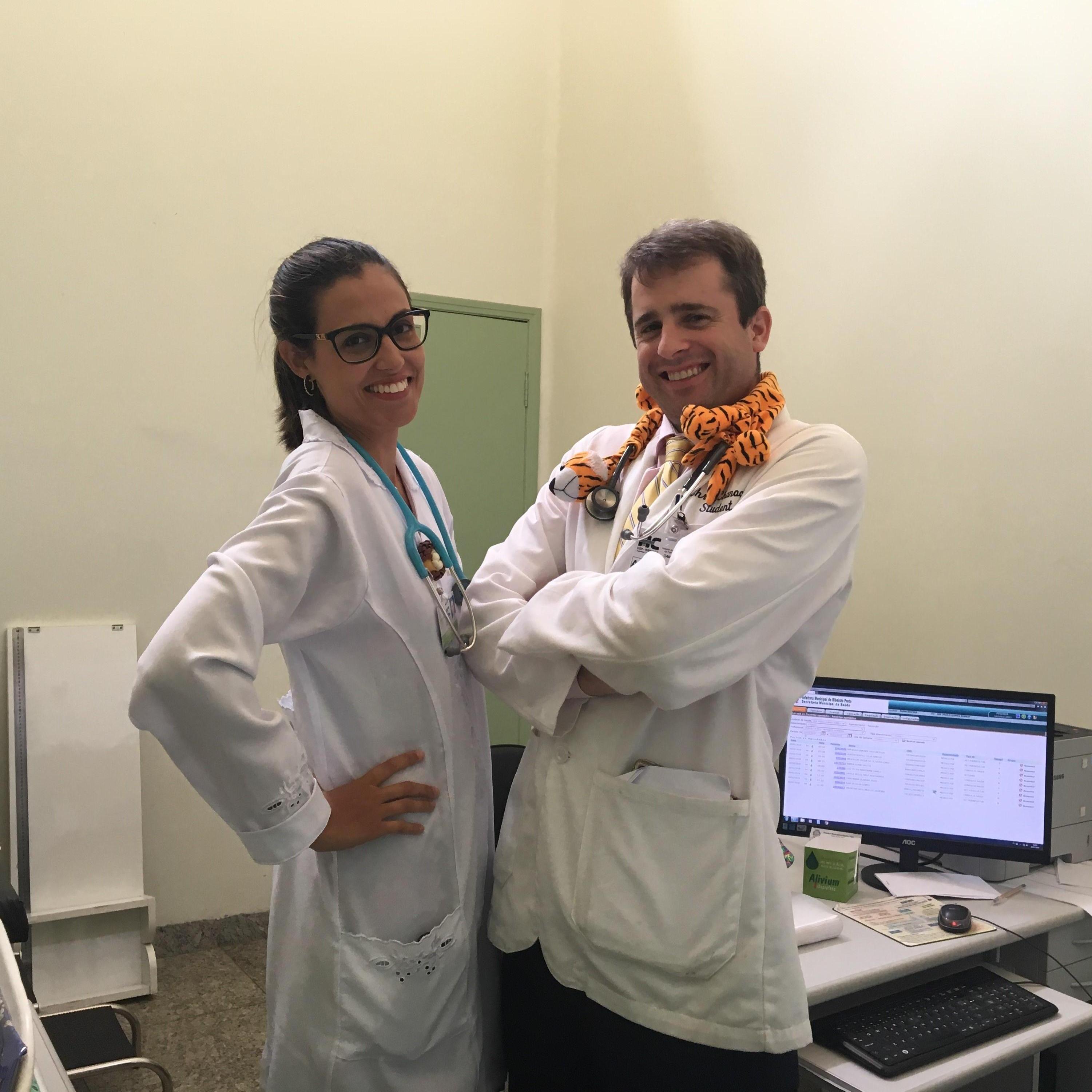 Nos conhecemos em um centro de saúde comunitária em Ribeirão Preto em Janeiro de 2018/
We first met at a community clinic in Ribeirão Preto, in January 2018