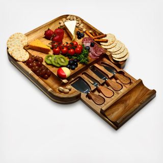 Malvern 5-Piece Charcuterie Board &  Tool Set