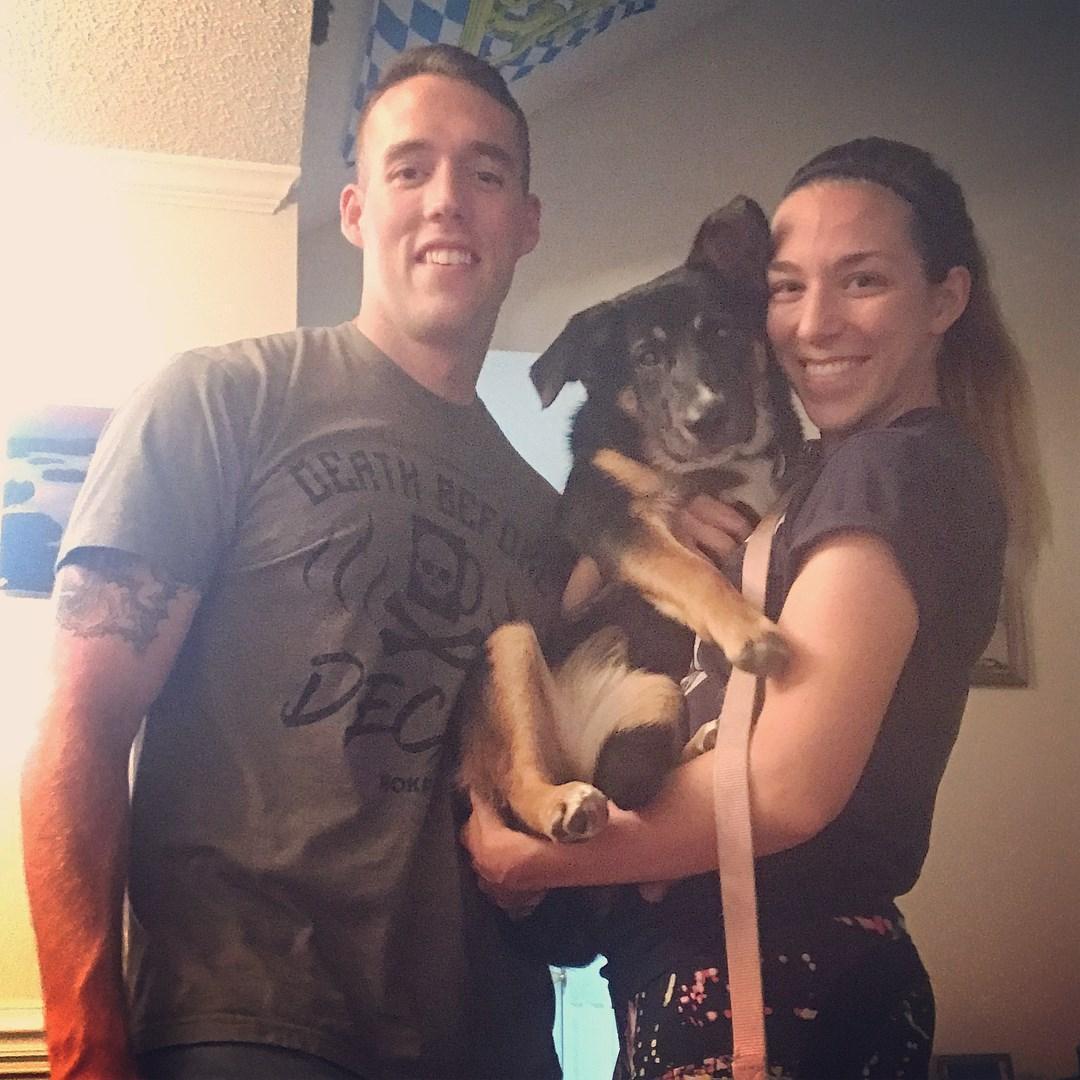 Couldn't NOT include our sweet baby girl somewhere!