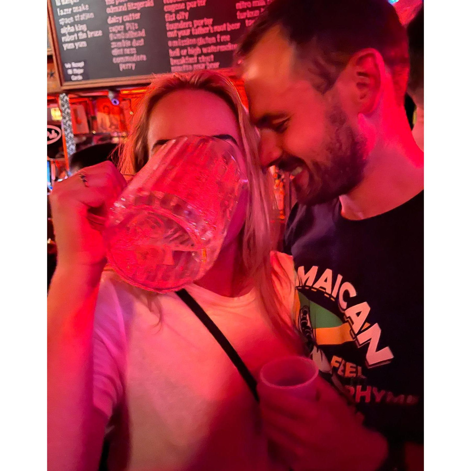 Our very first photo together
