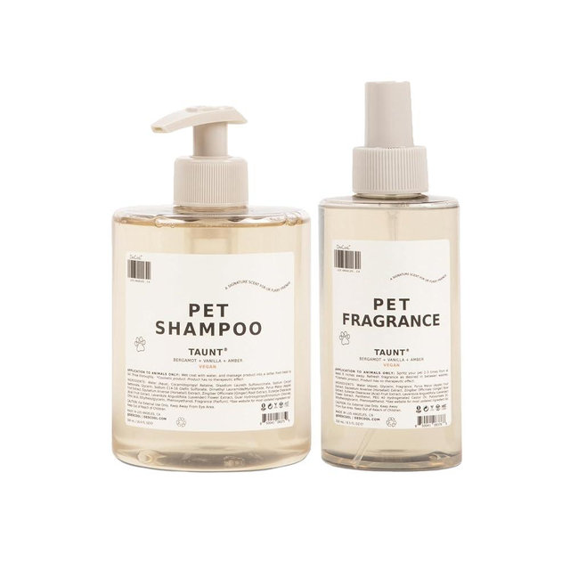 DedCool Pet Shampoo & Pet Fragrance Bundle | 01 Taunt | Luxury Grooming Set for Dogs | Cleanses, Deodorizes & Freshens Coats | Sulfate-Free, Non-Toxic & Vegan