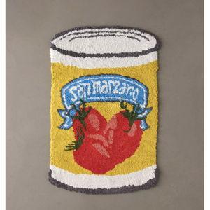 San Marzano Tomato Can Shape Tufted Shag Rug
