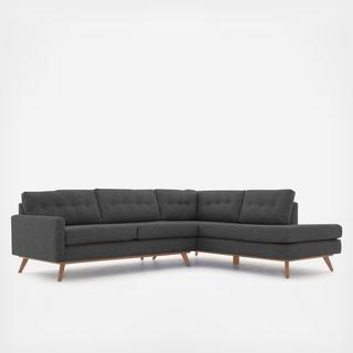 Baxter Sectional with Bumper