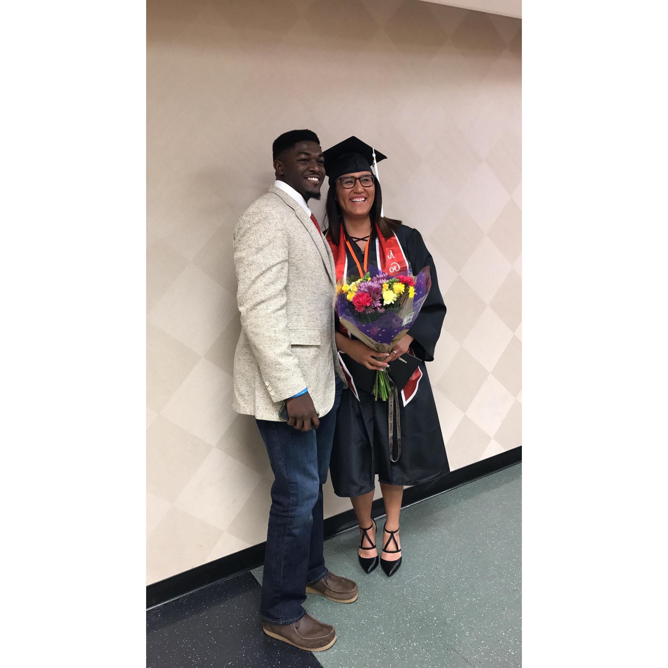 Niecy's graduation