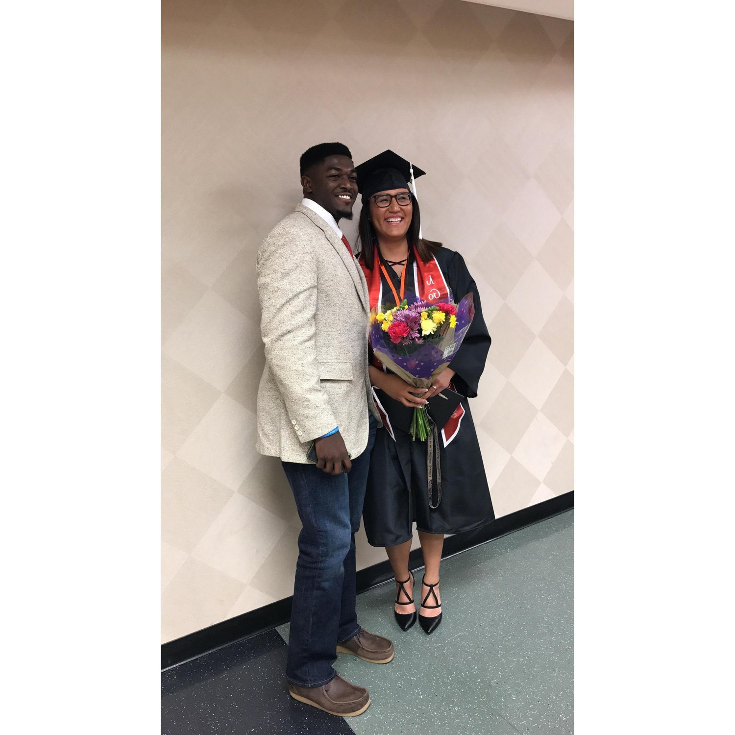 Niecy's graduation
