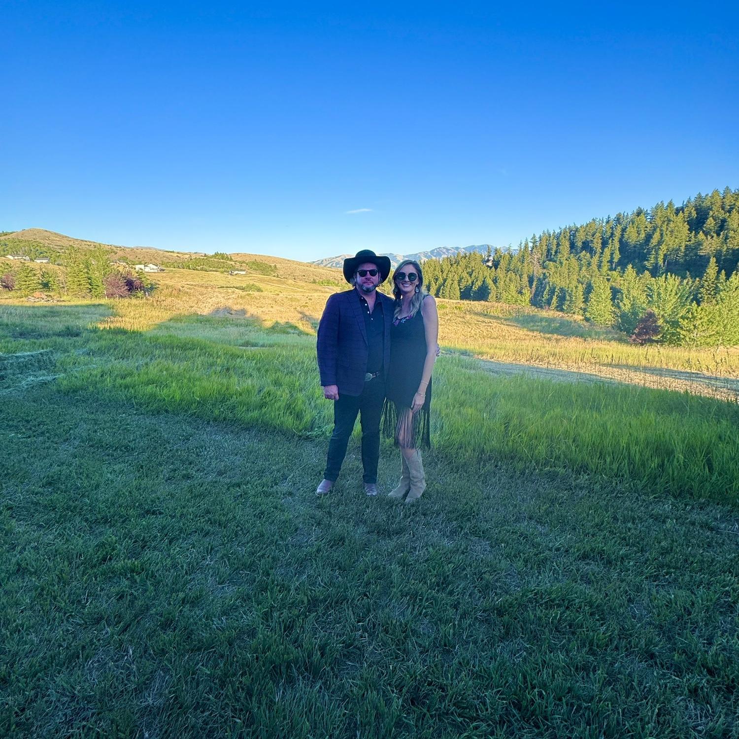 At our friends wedding in Pocatello, Idaho