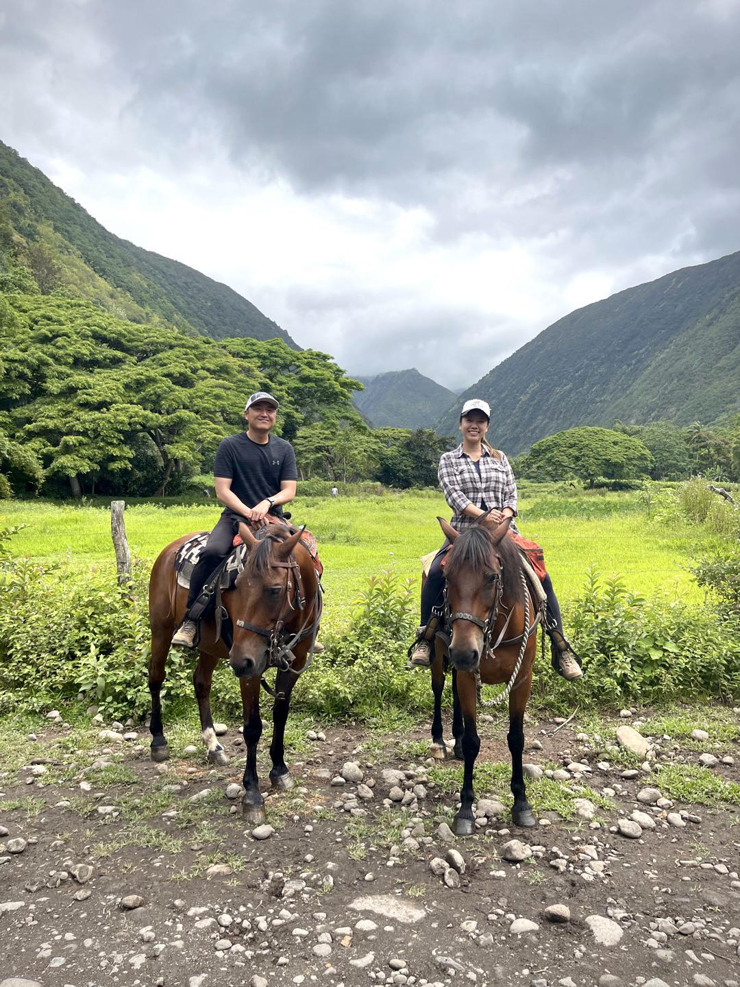Horseback riding in Big Island