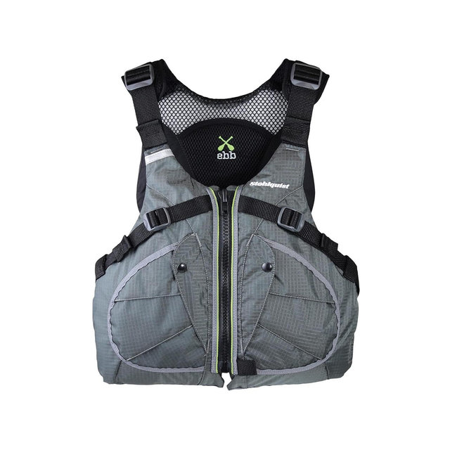 Stohlquist Men's Ebb Lifejacket Gray LG/XL 40in - 46in