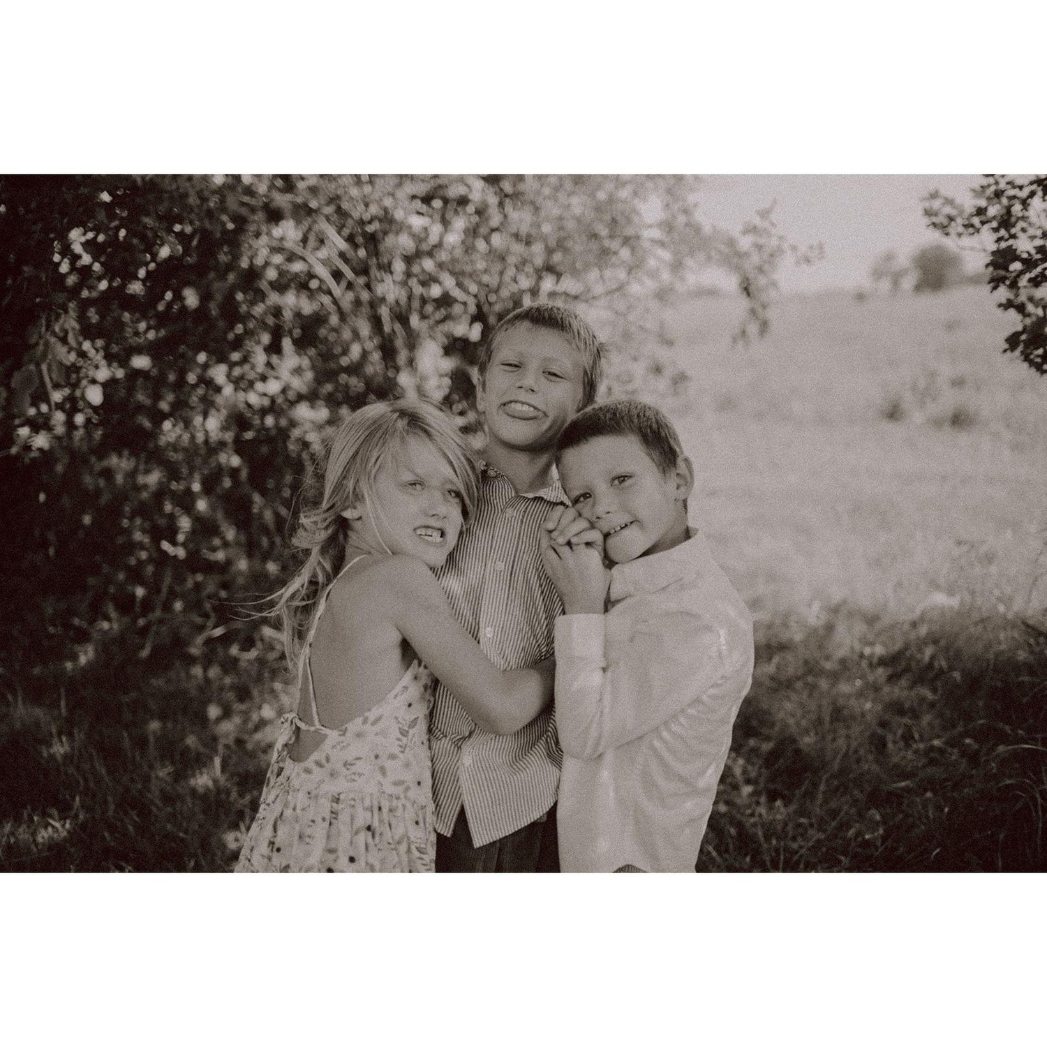 The kids who made our family whole!