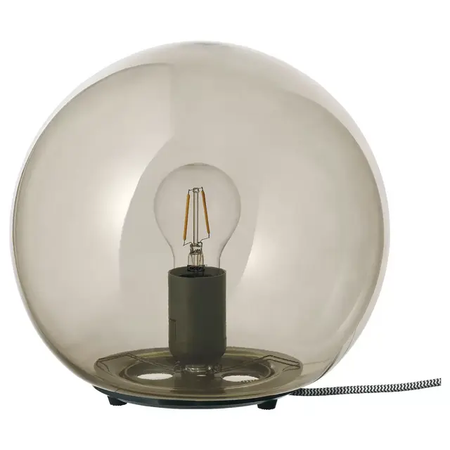FADO Table lamp with LED bulb, gray, 10 "