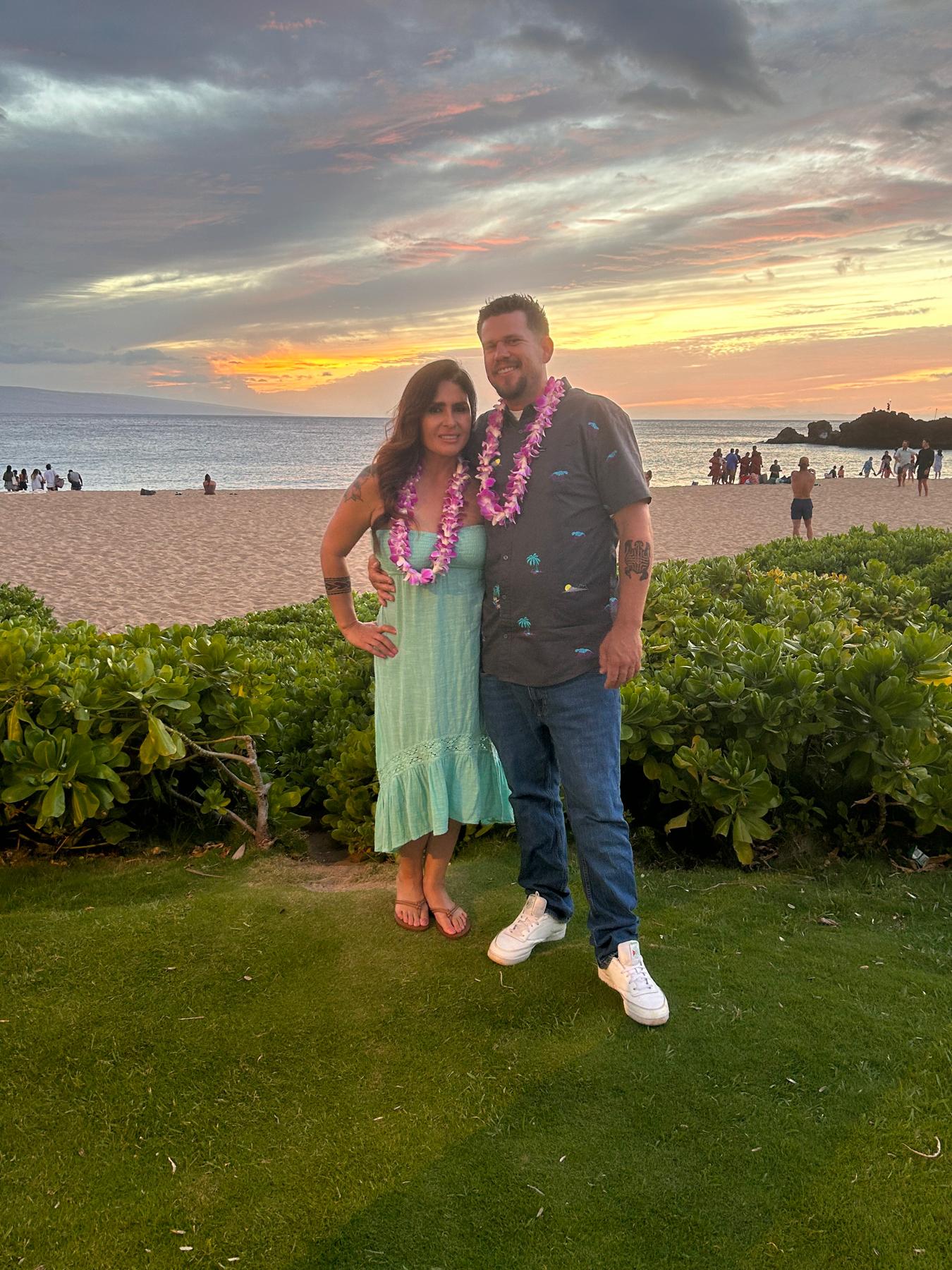 Got Engaged not Maui’d in Maui💍🌺 "Sunsets are the love letters of the sky."
