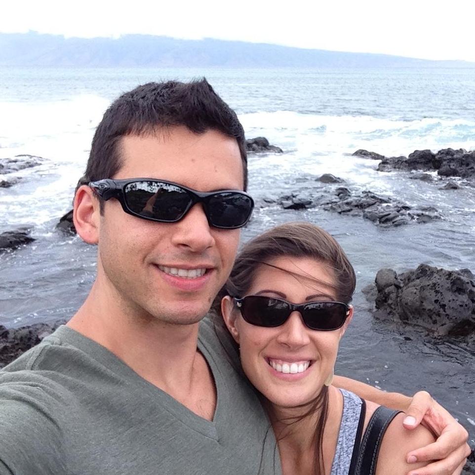 Hanging at the beach in Maui Fall 2013