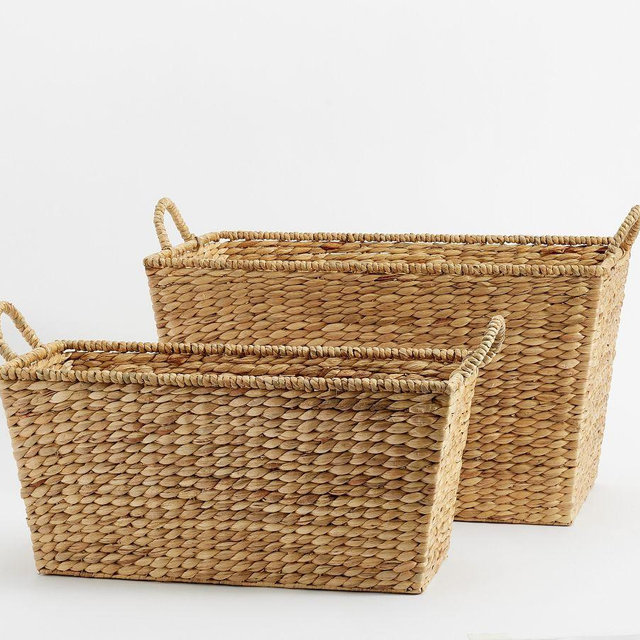 Savannah Seagrass Basket Natural Medium & Large Taper S/2