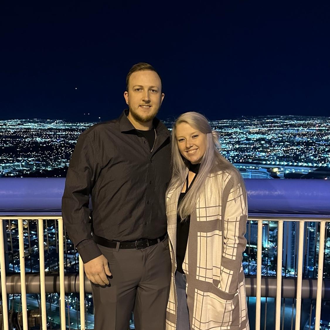 Food at the top of the world in Vegas