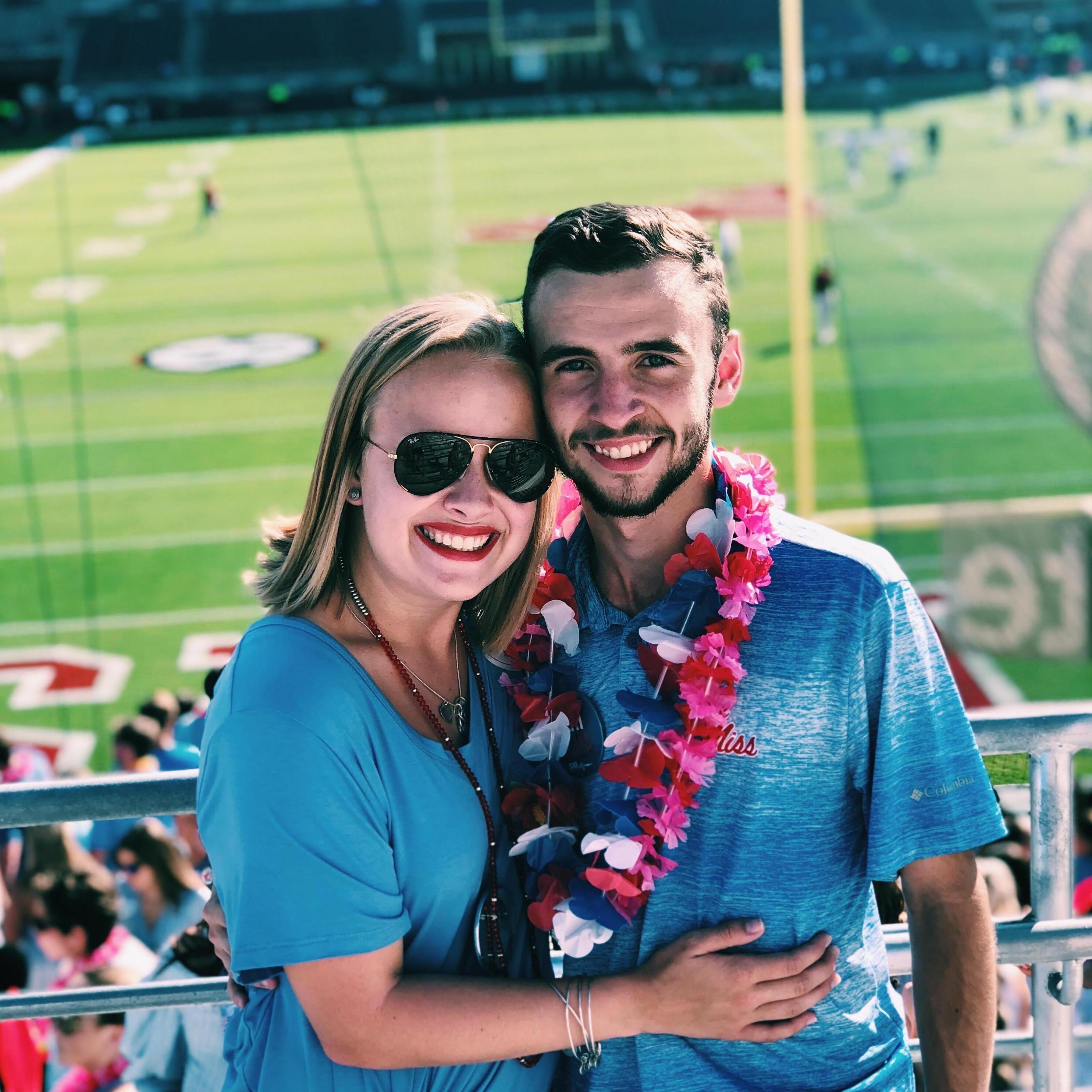 September, 2018 - one of MANY Ole Miss games!