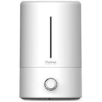 iTvanila Humidifiers, Cool Mist Humidifier, 4L Ultrasonic Humifiers for Bedroom Babies,Living Room Office, Auto-Off Whisper Quiet, Large Air Humidifier Lasts up to 42 Hours