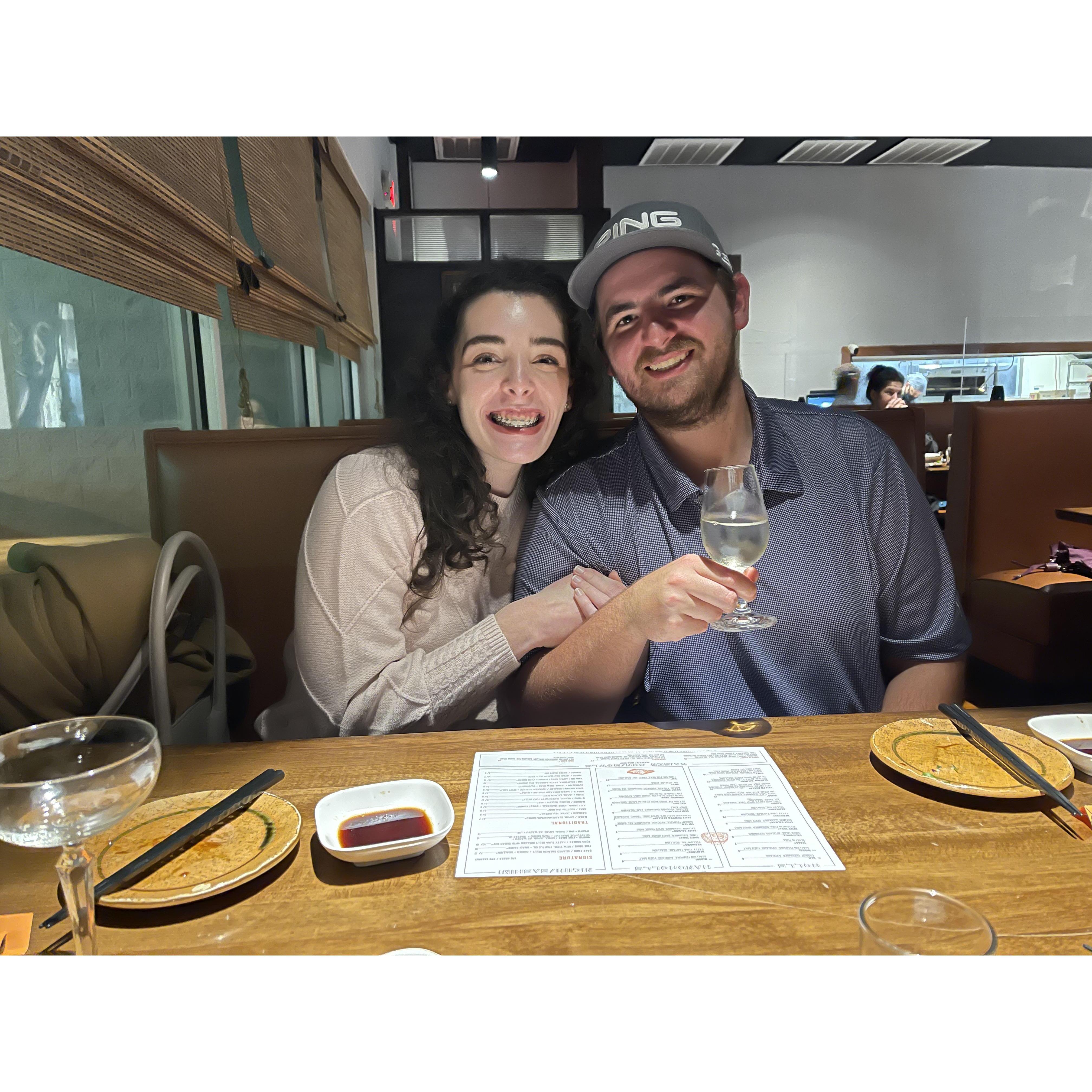 Our favorite sushi spot, Shun!