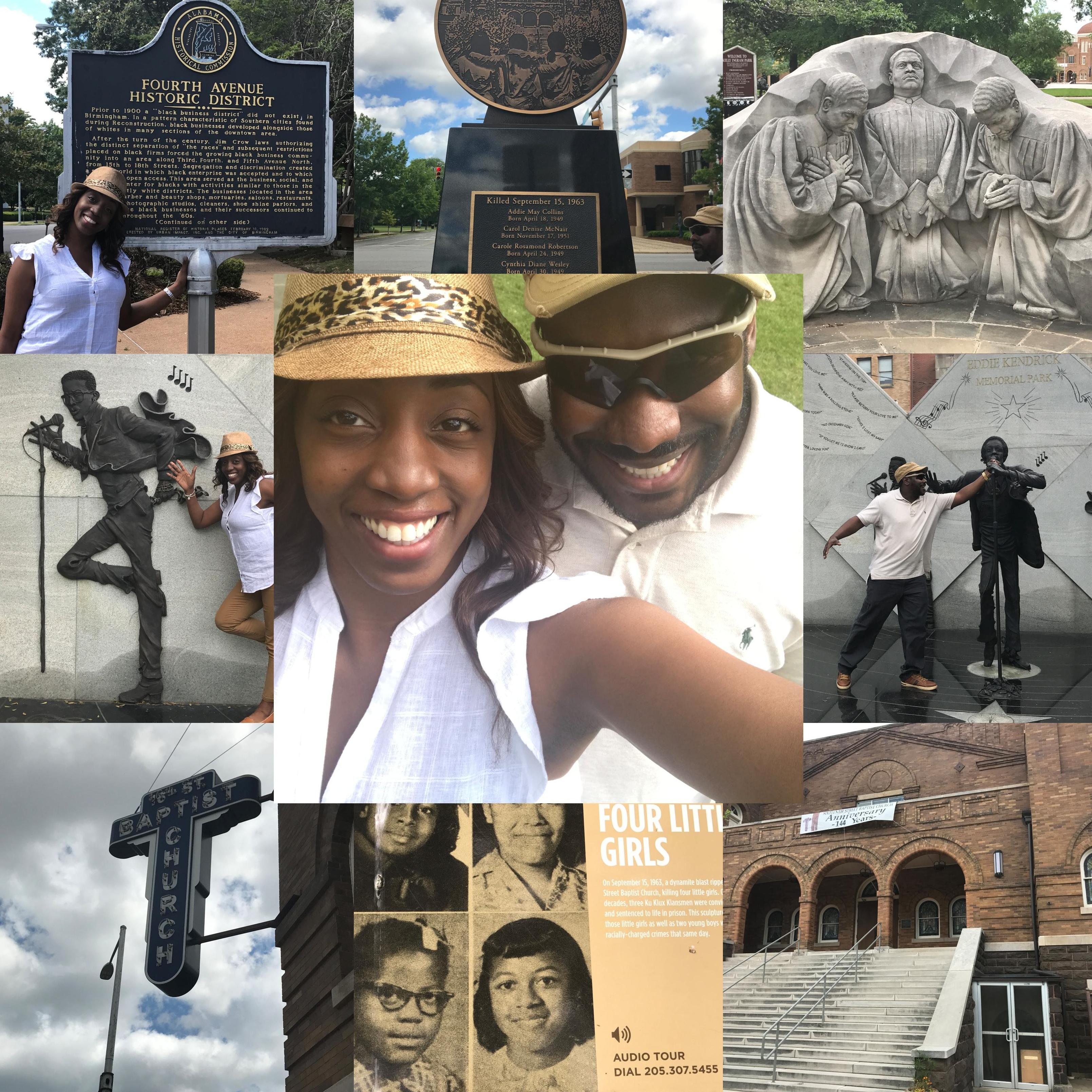 One of our favorite things to do is explore our African American Hertiage... 1st stop Birmingham, AL