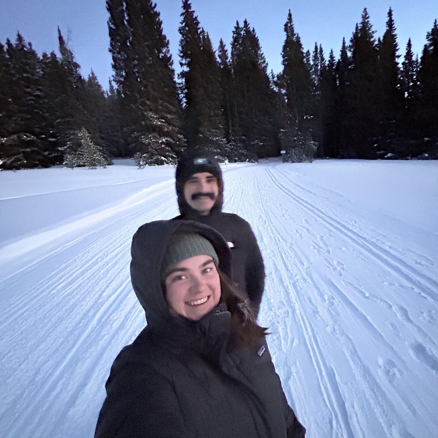Nordic skiing in -15 degrees!