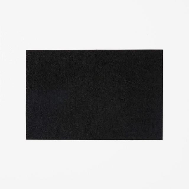 Chilewich® Solid Black Shag Utility Mat 2'x3'
