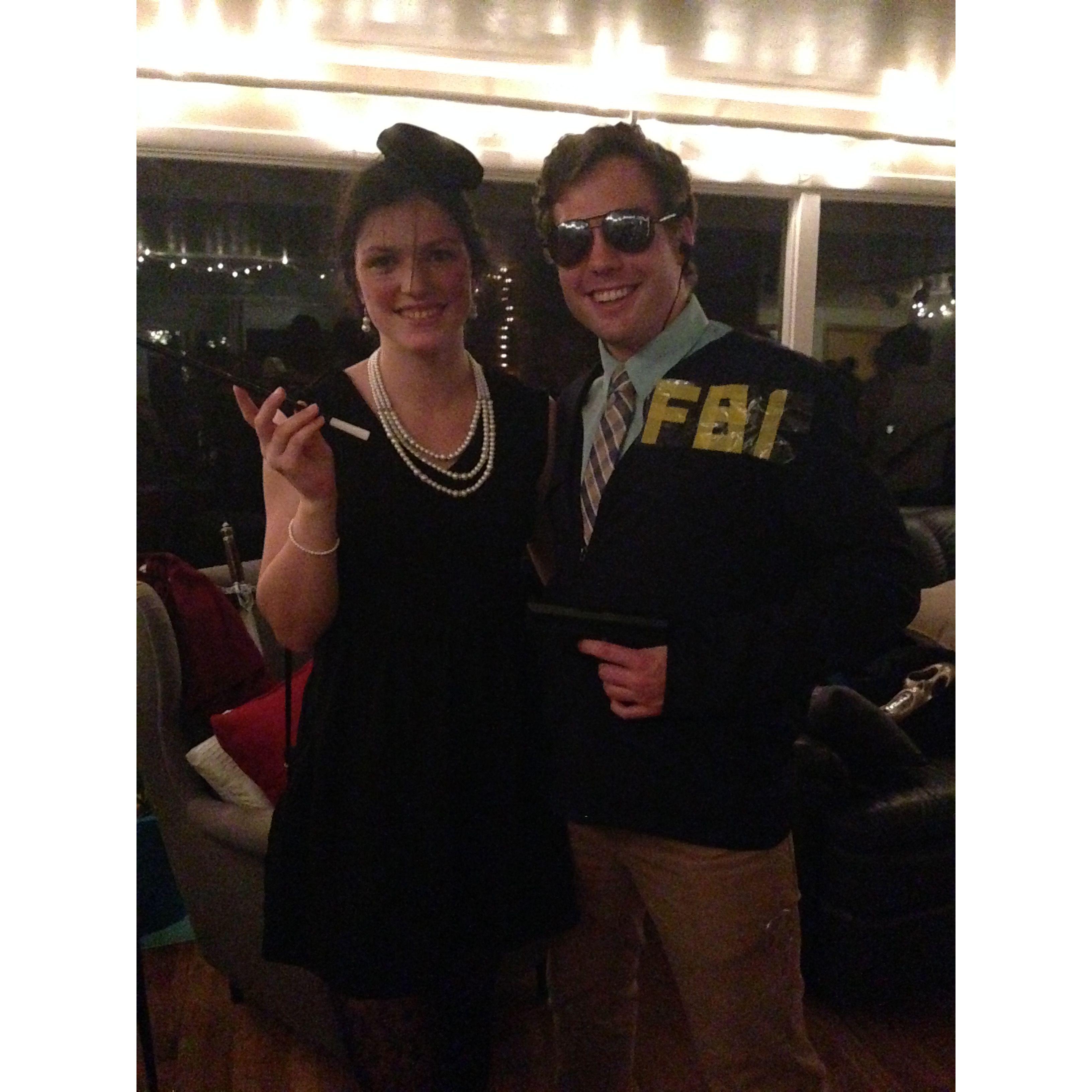 Just us dressing as Janet Snakehole and Burt Macklin.