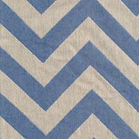 Ascent Chevron Full/Queen Blanket in Cobalt/Oatmeal